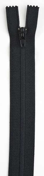 All-Purpose Polyester Coil Zipper 24in Black - F7224-002