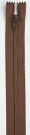 All-Purpose Polyester Coil Zipper 7in London Tan - F7207-048A