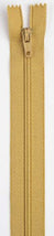 All-Purpose Polyester Coil Zipper 7in Temple Gold - F7207-083B