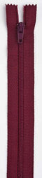 All-Purpose Polyester Coil Zipper 9in Barberry Red - F7209-039B