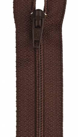All-Purpose Polyester Coil Zipper 9in Cherry Brown F7209-545