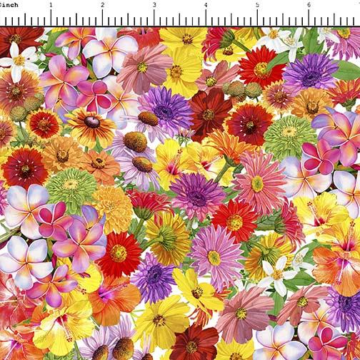 All Florida Shop Hop 2024-Floral Multi 2600-30269-X