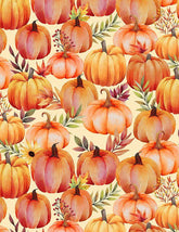 Autumn Light-Packed Pumpkins Cream 3022-32105-187