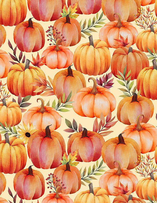 Autumn Light-Packed Pumpkins Cream 3022-32105-187