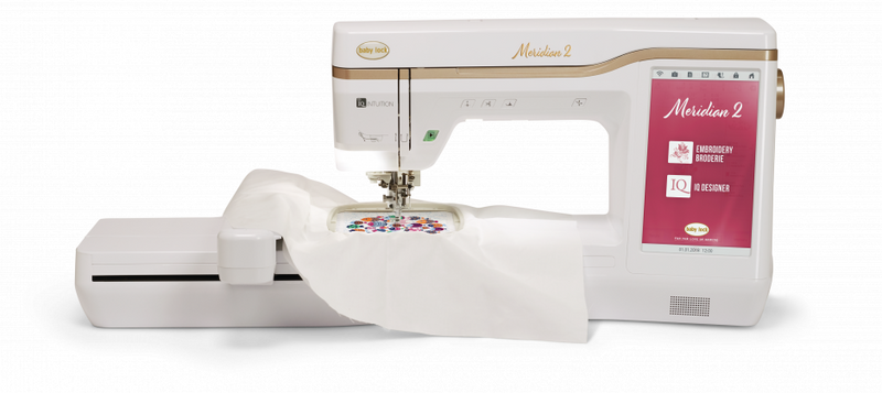 BabyLock Meridian 2 Embroidery Machine - BLMA2 – The Sewing Studio