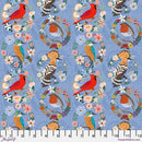 Bird Garden-Bird Wreaths Blue PWMC062.XBLUE