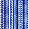 Blossoms Of Blue-Ric Rac Stripe 2600-29870-B