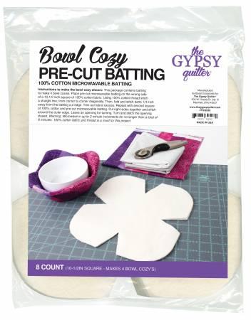 Bowl Cozy Pre Cut Batting 8ct - TGQ036
