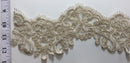 Bridal Beaded Lace 4.5" LNS-BBE-204-GOLD