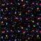 Bright Paint Splatters DOT-CD1716-BLACK