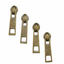Bronze Zipper Pulls, Pack of 4 PUL-BRZ