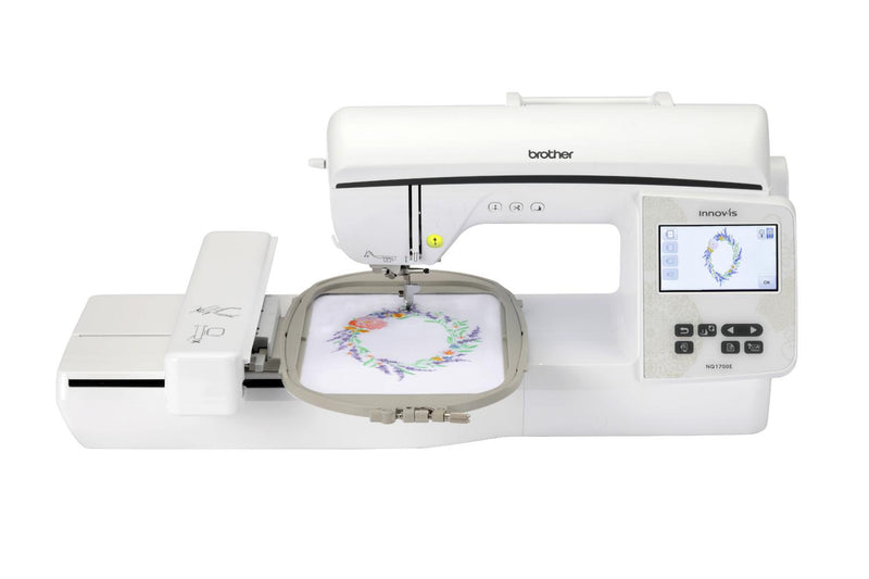 Brother NQ1700E Embroidery Machine  |  Included Free: 5"x7" Sash Frame