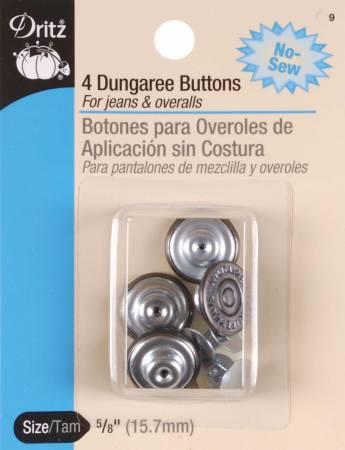 Button Dungaree Copper 5/8in 9