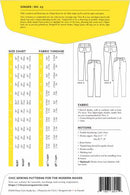 Ginger Skinny Jeans Pattern CCP03