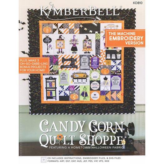 Candy Corn Quilt Shoppe Machine Embroidery Version KD810