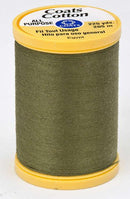Coats Cotton Sewing Thread 225yds Bronze Green - S9706360