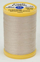Coats Cotton Sewing Thread 225yds Ecru - S9708030