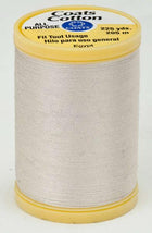 Coats Cotton Sewing Thread 225yds Natural - S9708010
