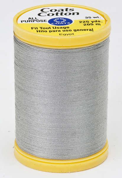 Coats Cotton Sewing Thread 225yds Nugrey - S9700450