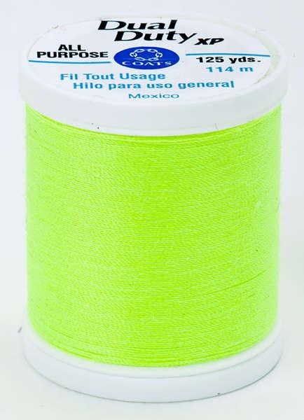 Coats & Clark Thread - All Purpose Dual Duty XP - 125 yds, Bright Coral