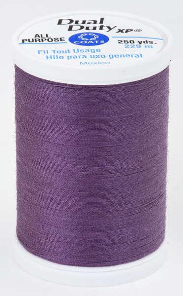 Coats Dual Duty XP PolyesterThread 250yds Mulberry Wine - S9103480