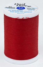Coats Dual Duty XP PolyesterThread 250yds Red - S9102250