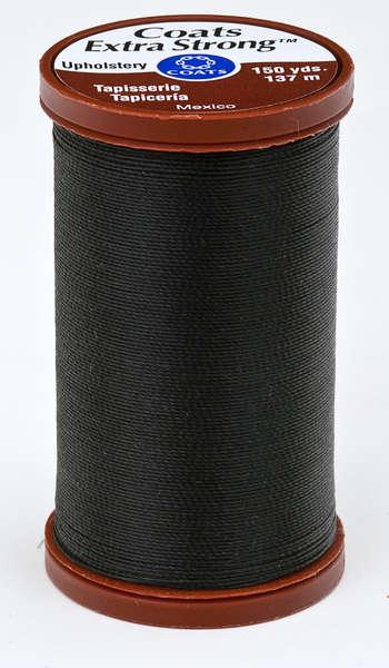 Coats Extra Strong & Uphol.Thread 150 yds Black - S9640900