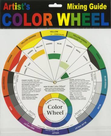 Color Wheel Mixing Guide 9 1/4in CW3451