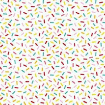Colorful Sprinkles CX11176-WHIT-D