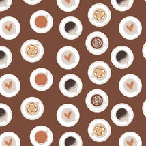 Cool Beans-Coffee Art Brown 21211102-02