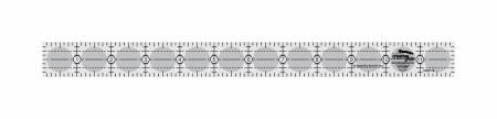 Creative Grids Quilting Ruler1in x 12in - CGR112