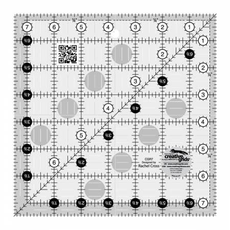 Creative Grids Quilt Ruler 2-1/2in x 12-1/2in - CGR212