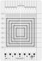 Creative Grids Stripology® Quarters Mini Quilt Ruler CGRGE4