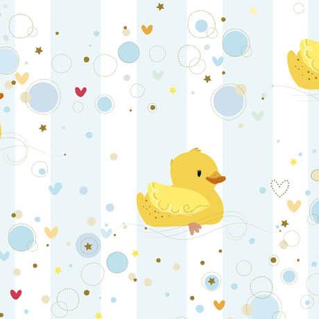 Darling Duckies-Rubber Duckies Stripe 1649-29712-B