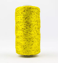 Dazzle 8wt Metallic Thread 183m-Lemon Yellow DZ-938