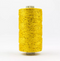 Dazzle 8wt Metallic Thread 183m-Sunny Yellow DZ-2118