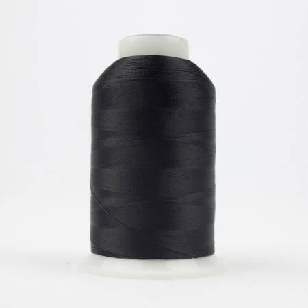 DecoBob Cottonized Polyester 80wt 2000m-Black DB-101
