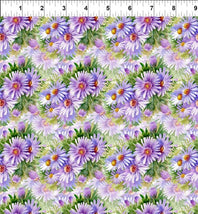 Decoupage-Daisies Lavender 13DC-1