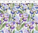 Decoupage-Iris Purple 12DC-1