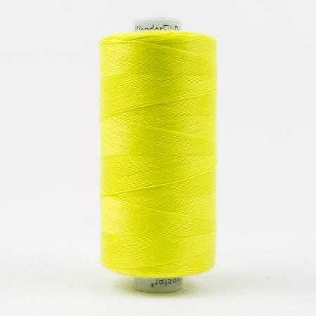 Designer All Purpose Polyester 40wt 1093yds- Chartreuse Yellow DS-822