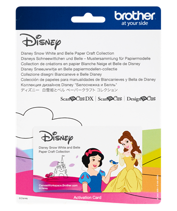 Disney, Snow White & BellePaper Craft  Collection CADSNP06