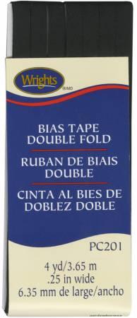 Double Fold Bias Tape Black 117201031
