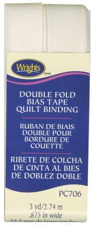 Double Fold Quilt Binding Oyster - 117706028