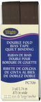 Double Fold Quilt Binding Seal Brown - 117706092