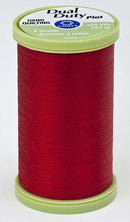 Dual Duty Plus Hand QuiltingThread 325 yds Red - S960-2250