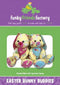 Easter Bunny Buddies Pattern  - 15in Stuffed Soft Toy - FF4002