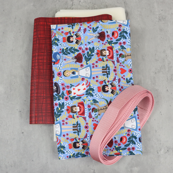 Easy Tote Bag Fabric Kit - Down The Rabbit Hole