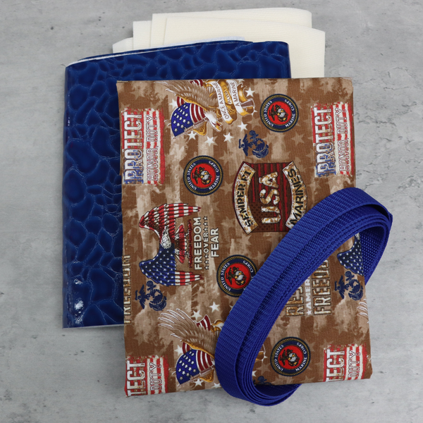 Easy Tote Bag Fabric Kit - Semper Fidelis