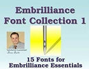 Embrilliance Font Collection 1 - BLI-FNT01