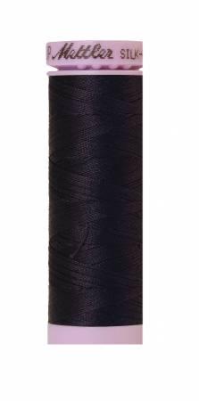 Silk-Finish Evening Blue 50wt 150M Solid Cotton Thread